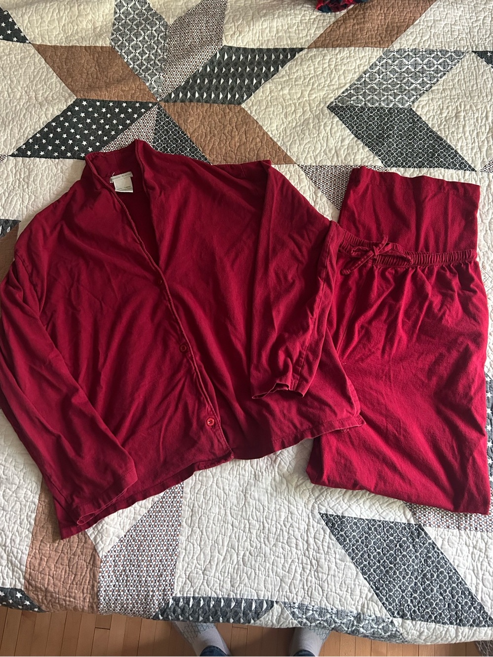 Gaiam Organix Organic Cotton Pajama Set